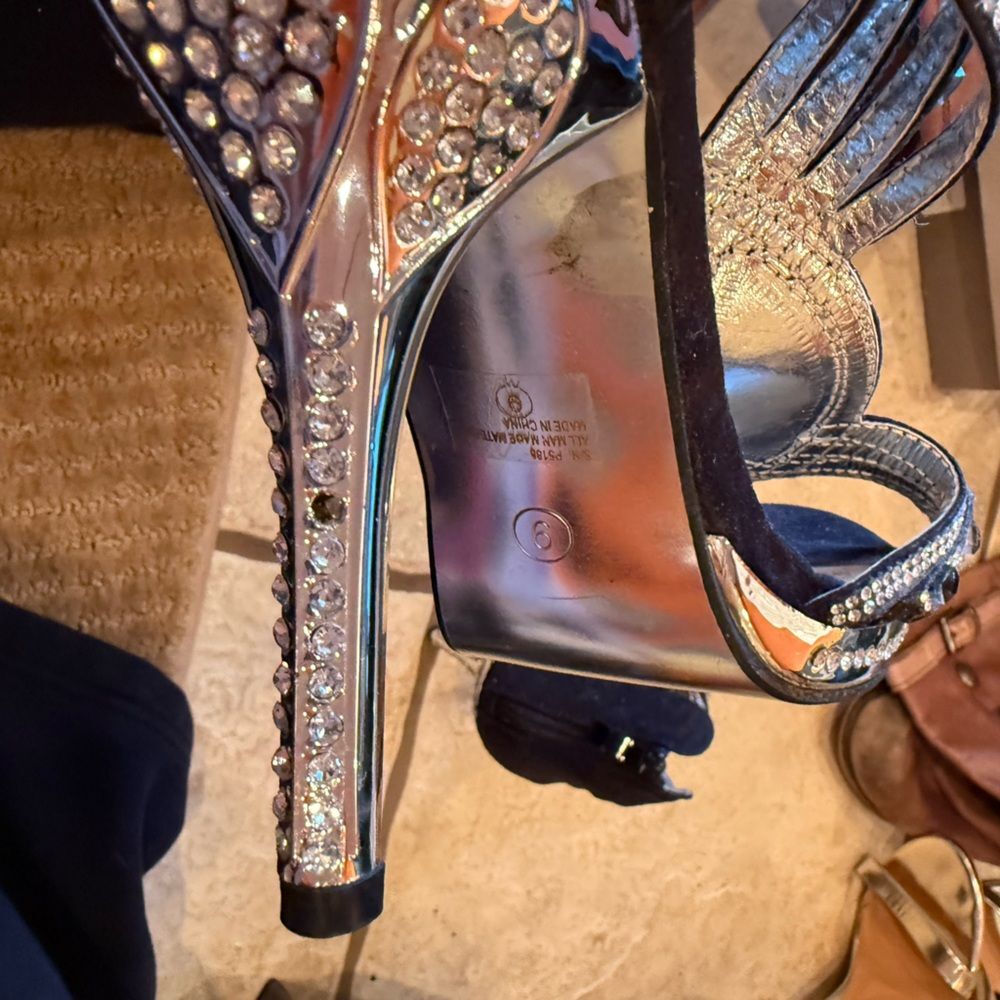 Italina Rhinestone heels - Picture 7 of 10